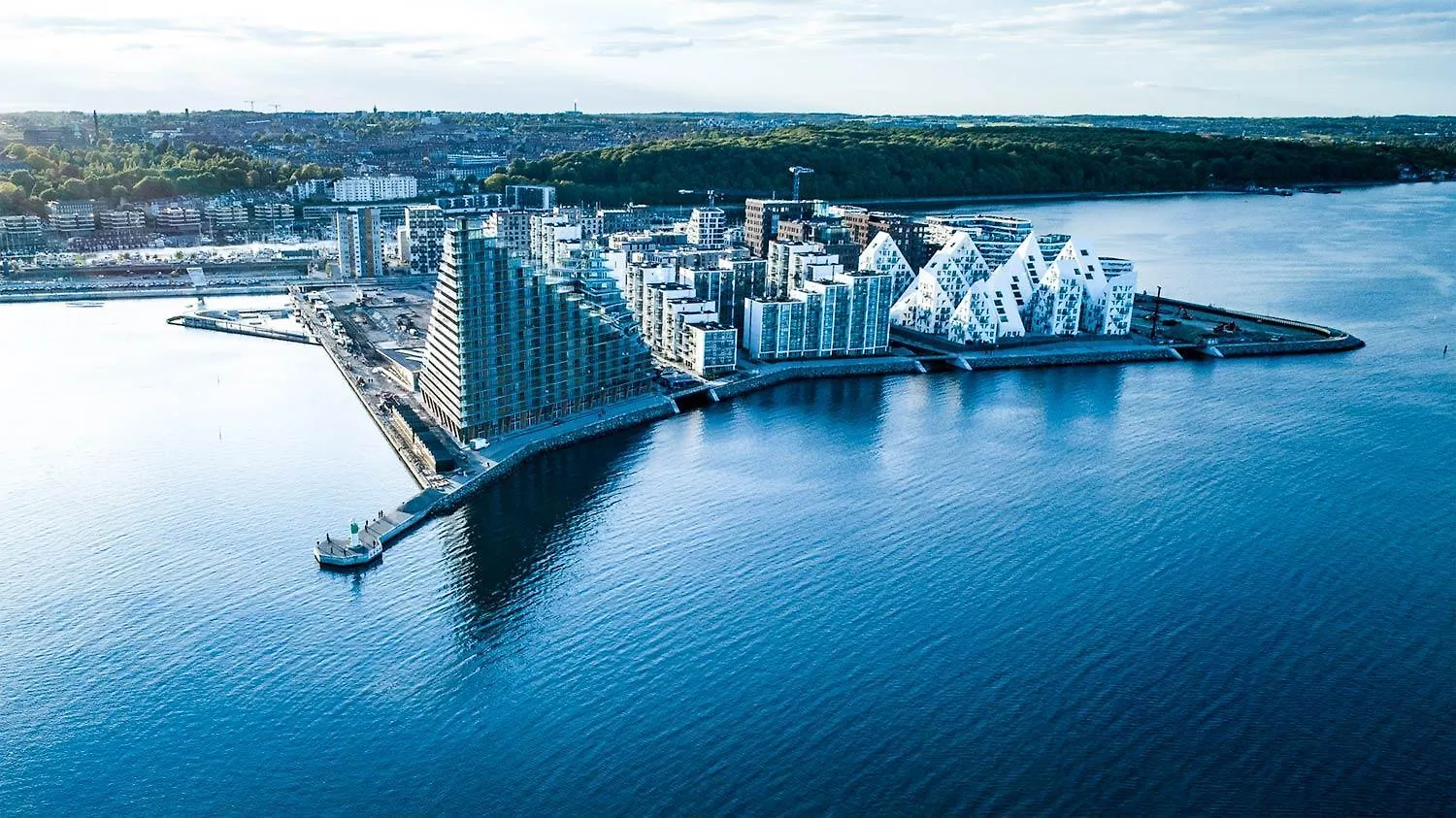 Best Private Seaview Apartment - 2 Balconies, 11Th Floor, Elevator, Friendly Lively Area Århus